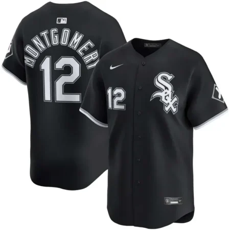 Colson Montgomery Chicago White Sox Alternate Black Limited Jersey