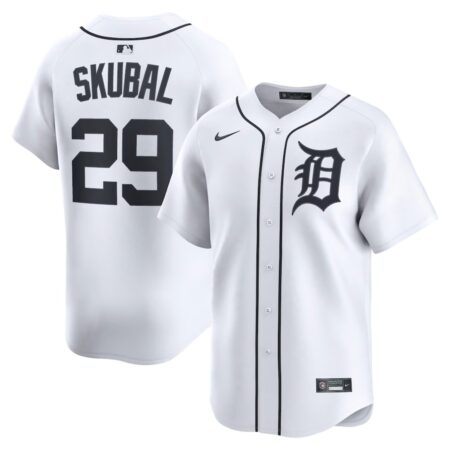 Detroit Tigers Tarik Skubal White Home Limited Jersey