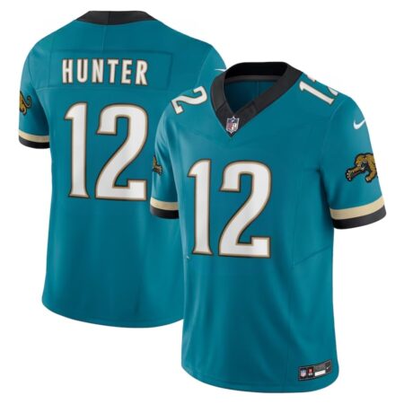 Jacksonville Jaguars Travis Hunter Teal Prowler Throwback Limited Jersey