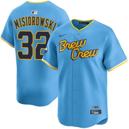 Jacob Misiorowski Milwaukee Brewers City Connect Limited Jersey