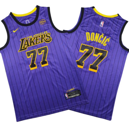 Luka Doncic Purple Jersey