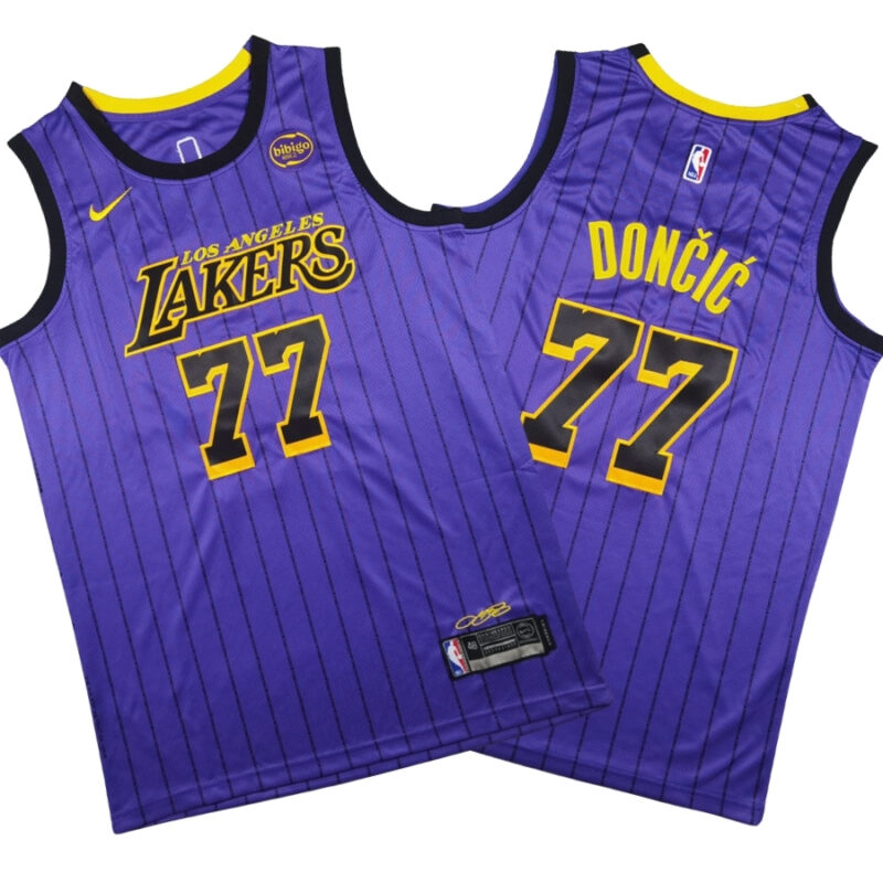 Luka Doncic Purple Jersey