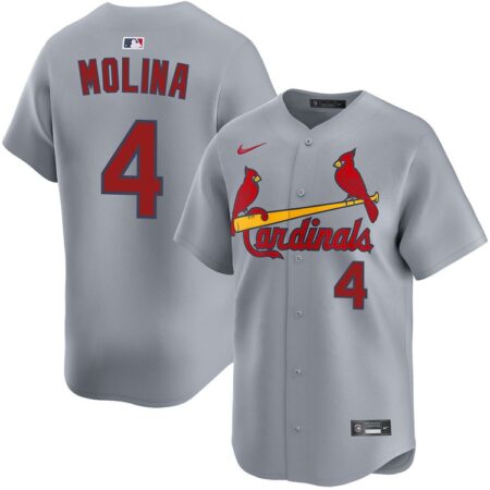 Yadier Molina St. Louis Cardinals Road Limited Jersey