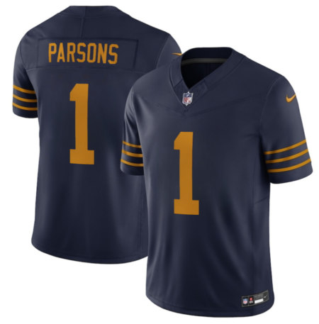 Green Bay Packers Micah Parsons Navy The 1923 Classic Game Game Jersey
