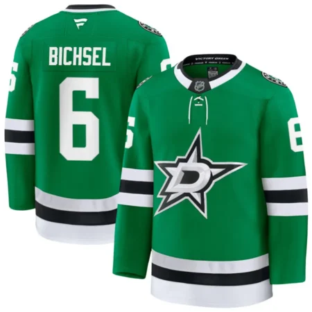 Lian Bichsel Dallas Stars Green Jersey