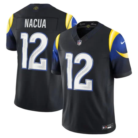 Los Angeles Rams Puka Nacua Midnight Blue 2025 Rivalries Collection Limited Jersey