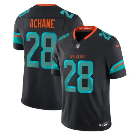 Miami Dolphins De’Von Achane Pitch Blue 2025 Rivalries Collection Limited Jersey