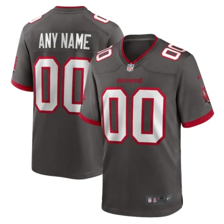 Tampa-Bay-Buccaneers-Pewter-Custom-Game-Jersey