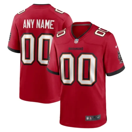 Tampa-Bay-Buccaneers-Red-Custom-Game-Jersey