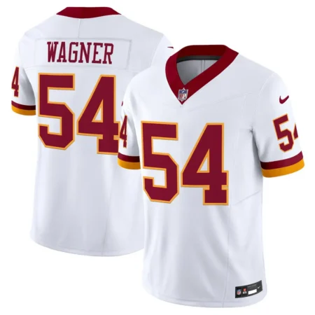 Washington Commanders #54 Bobby Wagner White 2025 Throwback Vapor Limited Jersey