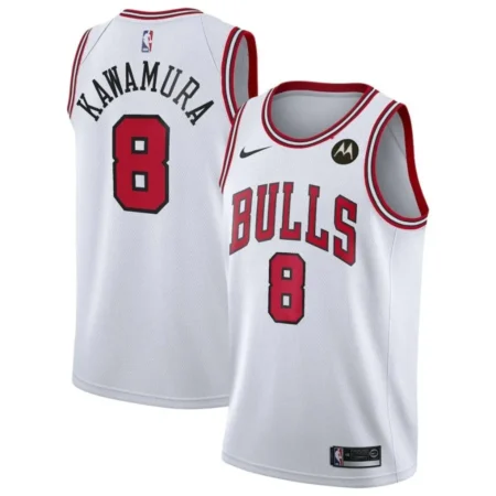 Chicago Bulls Association Edition Swingman Jersey - White - Yuki Kawamura