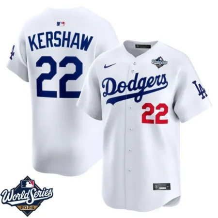 Clayton Kershaw Los Angeles Dodgers Home Limited Jersey
