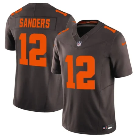 Cleveland Browns Shedeur Sanders Nike Brown Alpha Dawg Game Jersey