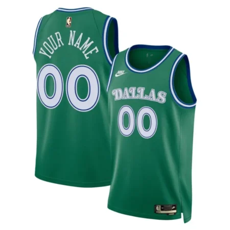 Dallas Mavericks Classic Edition Custom Jersey