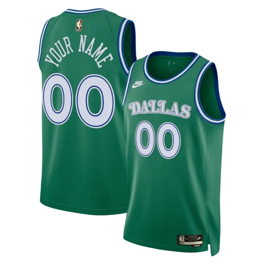 Dallas Mavericks Classic Edition Custom Jersey