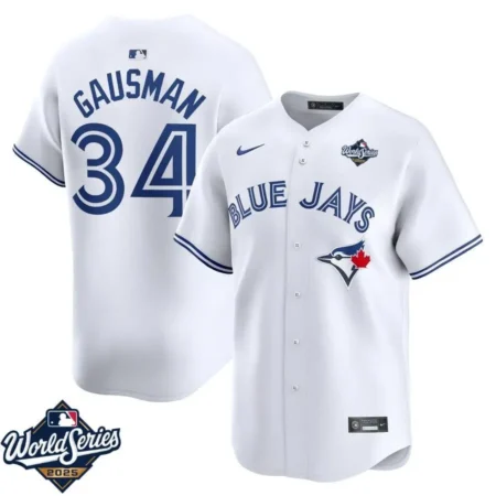 Kevin Gausman Toronto Blue Jays white Home Jersey
