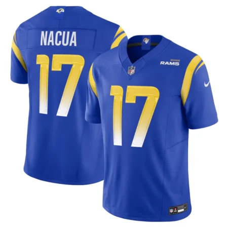 Los Angeles Rams Puka Nacua Royal Limited Jersey