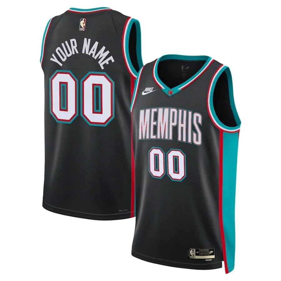 Memphis Grizzlies Classic Edition Custom Jersey