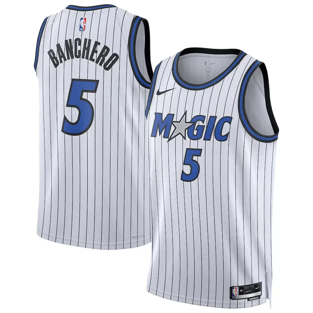 Orlando Magic Paolo Banchero White Swingman Player Jersey - Association Edition