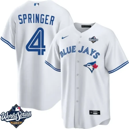 Toronto Blue Jays George Springer White Jersey