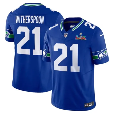 Witherspoon Nike Royal Alternate 2026 Bowl LX Patch Limited Jersey