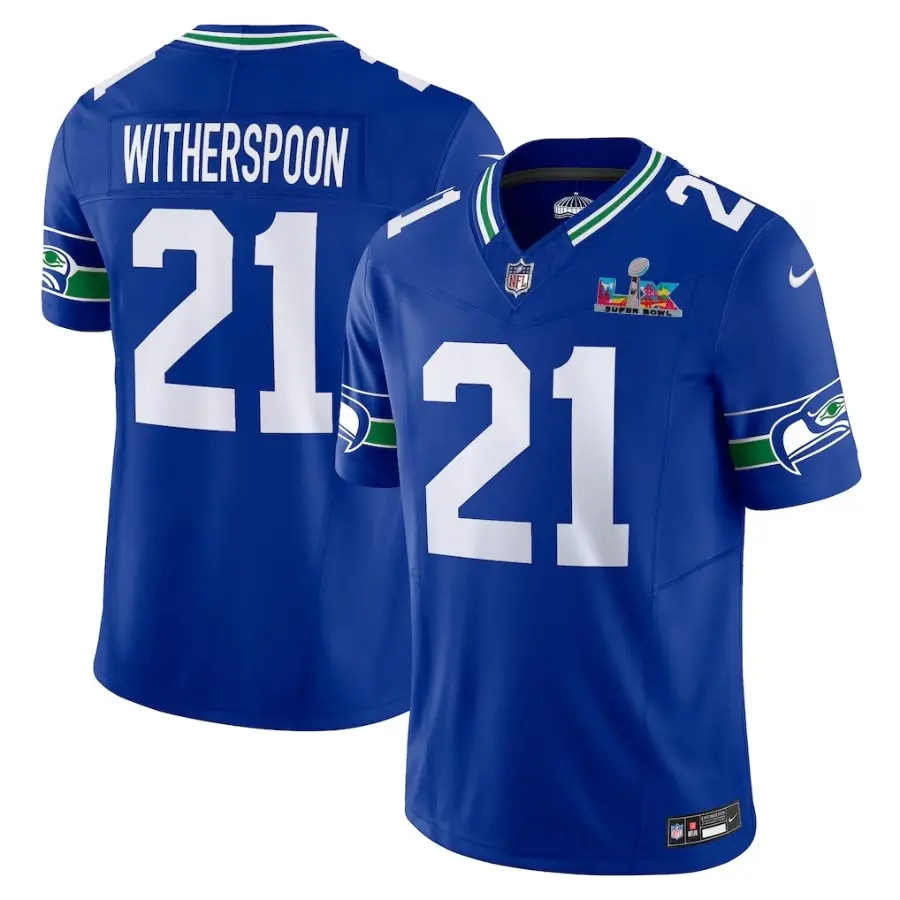 Witherspoon Nike Royal Alternate 2026 Bowl LX Patch Limited Jersey