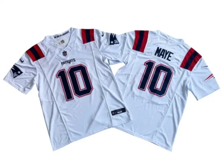 Mens-New-England-Patriots-10-Mac-Jones-White-Nike-Vapor-F.U.S.E.-Limited-Jersey-rotated-1