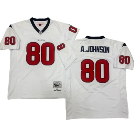 Andre Johnson Houston Texans White 2008 Legacy Jersey