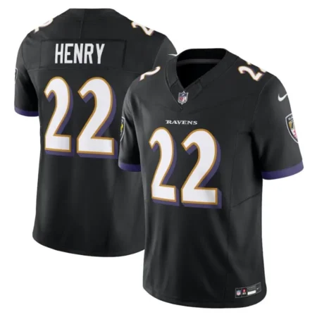 Baltimore Ravens Derrick Henry Nike Black Vapor F.U.S.E. Limited Jersey