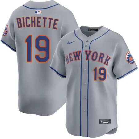 Bo Bichette New York Mets Road Limited Jersey