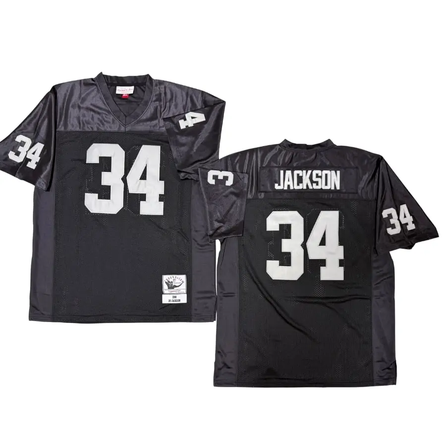 Bo Jackson Oakland Raiders 1988 White Legacy Jersey