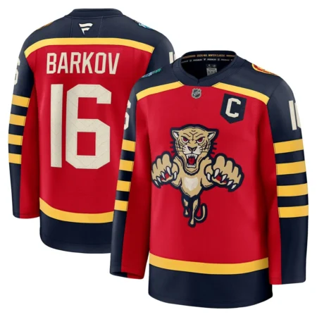 Florida Panthers NHL 2026 Winter Classic #16 Aleksander Barkov Premium Jersey