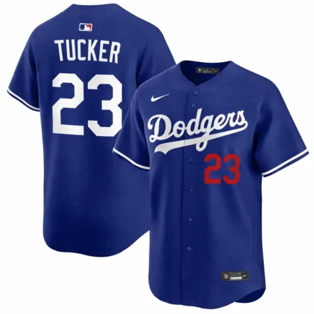Kyle Tucker Dodgers 2026 Royal Limited Jersey Stitched