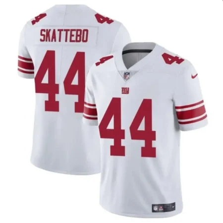 New York Giants #44 Cam Skattebo White Jersey