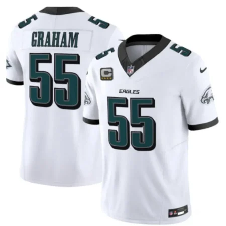 Philadelphia Eagles #55 Brandon Graham White Jersey