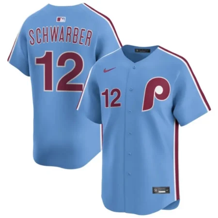 Philadelphia Phillies Kyle Schwarber Blue Jersey