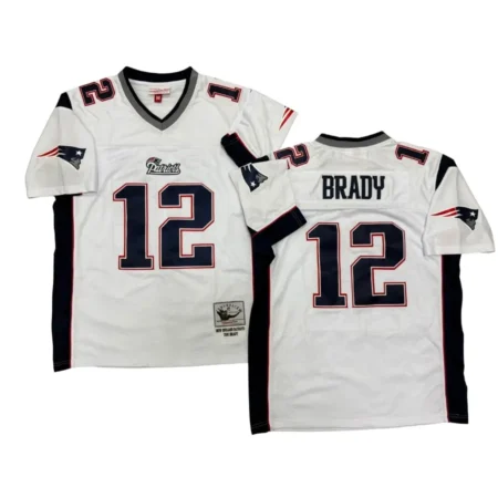 Tom Brady New England Patriots White Legacy Jersey