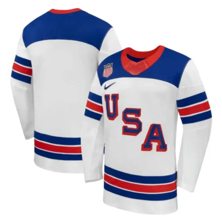 USA Blank White 2026 Stitched Jersey