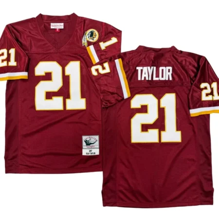 Washington Sean Taylor #21 Burgundy 2007 Legacy Jersey