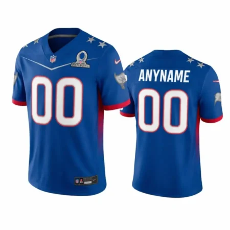 Tampa Bay Buccaneers Custom 2022 Royal Pro Bowl Jersey