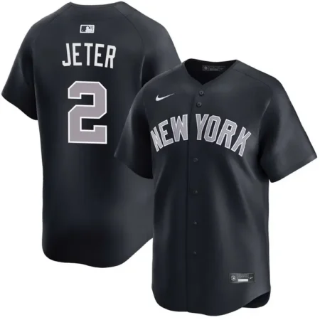 Derek Jeter New York Yankees Alternate Road Limited Jersey