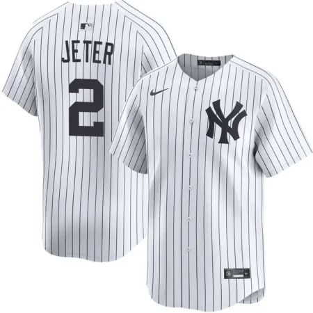 Derek Jeter New York Yankees Home Limited Jersey