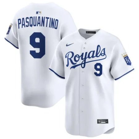 Kansas City Royals Vinnie Pasquantino Nike White Home Jersey