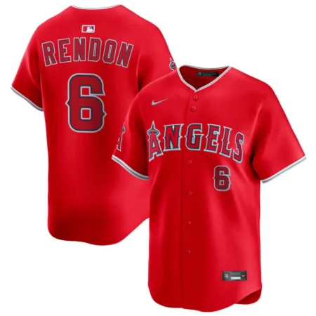 Los Angeles Angels Anthony Rendon Red Limited Player Jersey