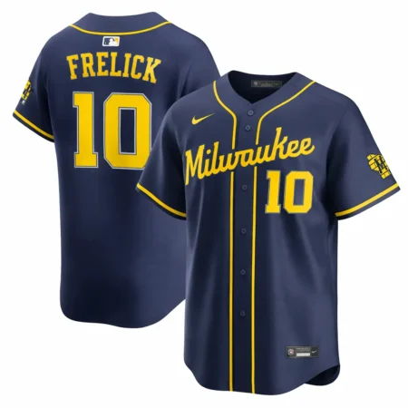 Milwaukee Brewers Sal Frelick Navy Limited Player Jersey