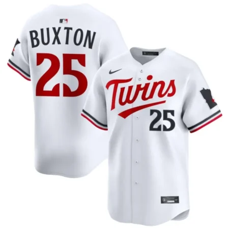 Minnesota Twins Byron Buxton White Home Limited Jersey