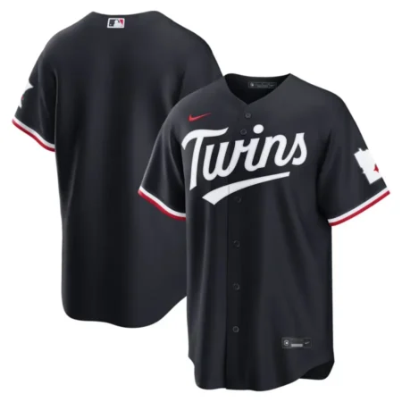 Minnesota Twins Navy Alternate Stadium Jersey