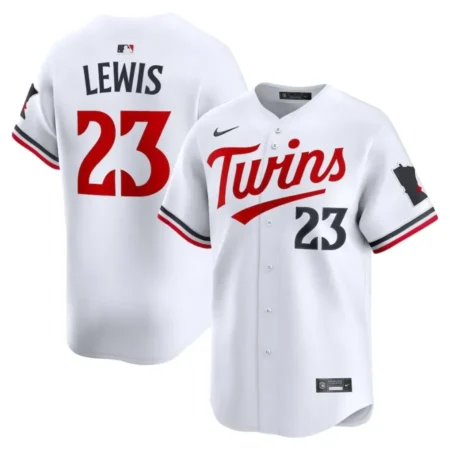 Minnesota Twins Royce Lewis White Home Limited Player Jersey