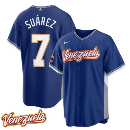 Suárez Venezuela Baseball 2026 World Baseball Classic Jersey