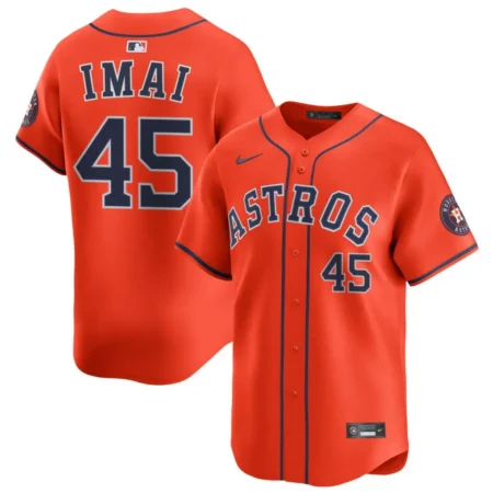 Tatsuya Imai Houston Astros Orange Limited Jersey